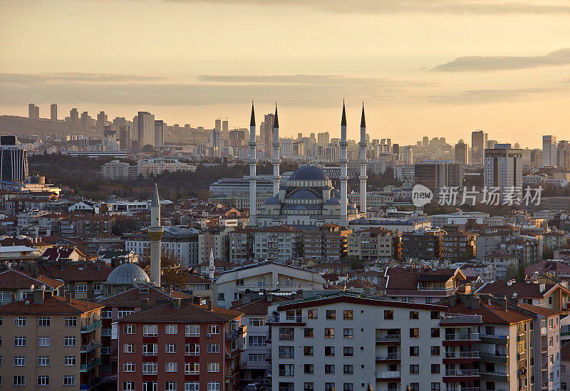 安卡拉Kocatepe Mosque